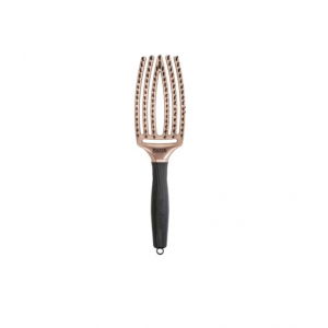 OLIVIA GARDEN FINGER BRUSH LOVE სავარცხელი ROSE სავარცხელი