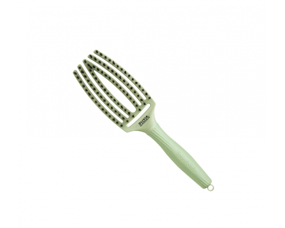 OLIVIA GARDEN FINGER BRUSH FALL COMBO SAGE სავარცხელი