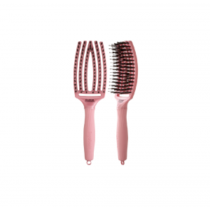 OLIVIA GARDEN FINGER BRUSH NYLON LOVE PINK სავარცხელი