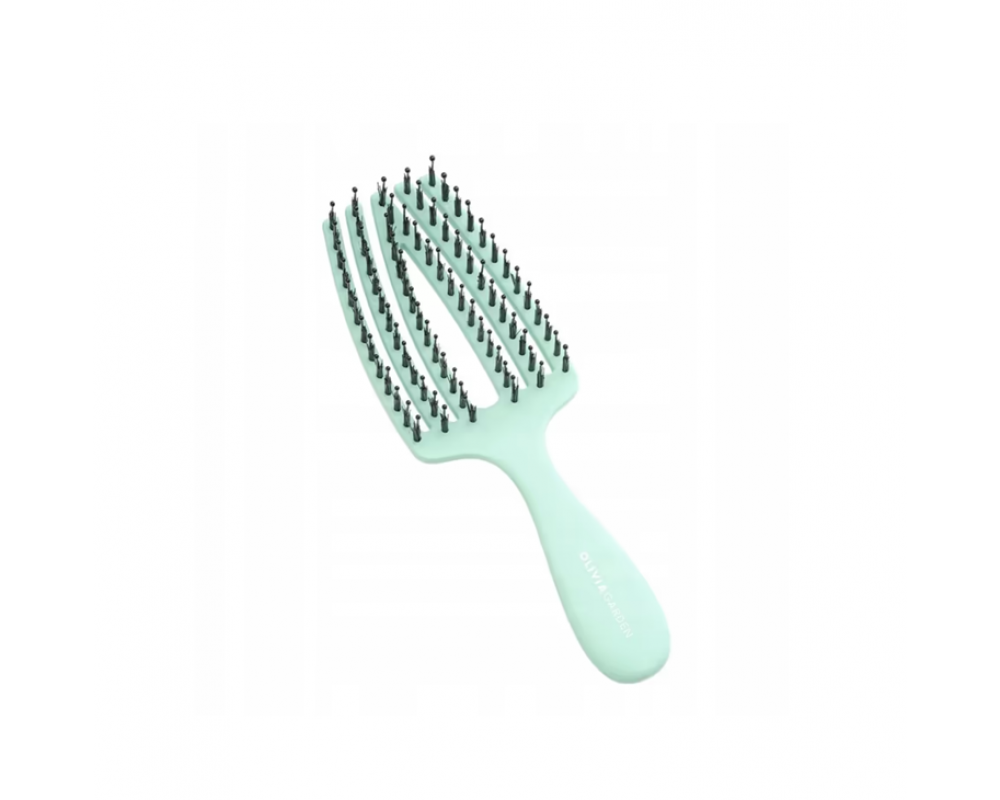OLIVIA GARDEN FINGERBRUSH KIDS CARE MINI MINT სავარცხელი