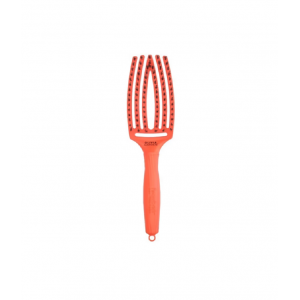 OLIVIA GARDEN FINGER BRUSH LOVE სავარცხელი ORANGE DROGM