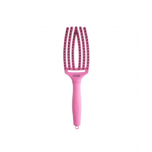 OLIVIA GARDEN FINGER BRUSH LOVE სავარცხელი BUBBLE PINK
