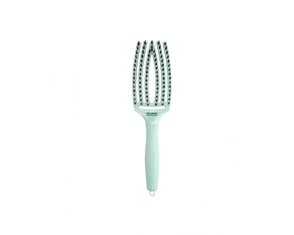 OLIVIA GARDEN FINGERBRUS ICONIC ARCTIC TEAL სავარცხელი