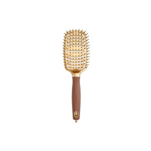 OLIVIA GARDEN Expert Care Flex Nylon Bristles Gold Brown