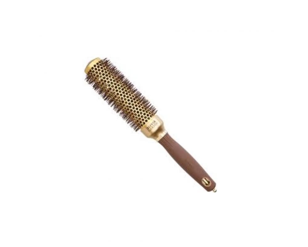 OLIVIA GARDEN EXPERT BLOWOUT SPEED WAVY BRISTLES GOLD&BROWN 35 სავარცხელი