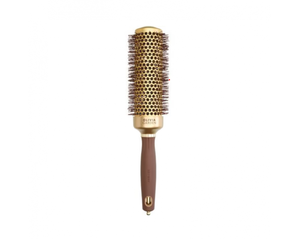 OLIVIA GARDEN EXPERT BLOWOUT SPEED WAVY BRISTLES GOLD&BROWN 45 სავარცხელი