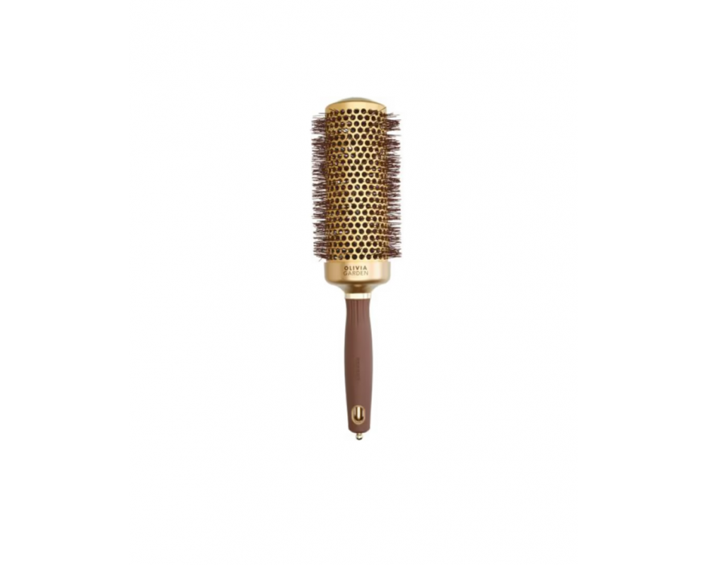 OLIVIA GARDEN EXPERT BLOWOUT SPEED WAVY BRISTLES GOLD&BROWN 55 სავარცხელი