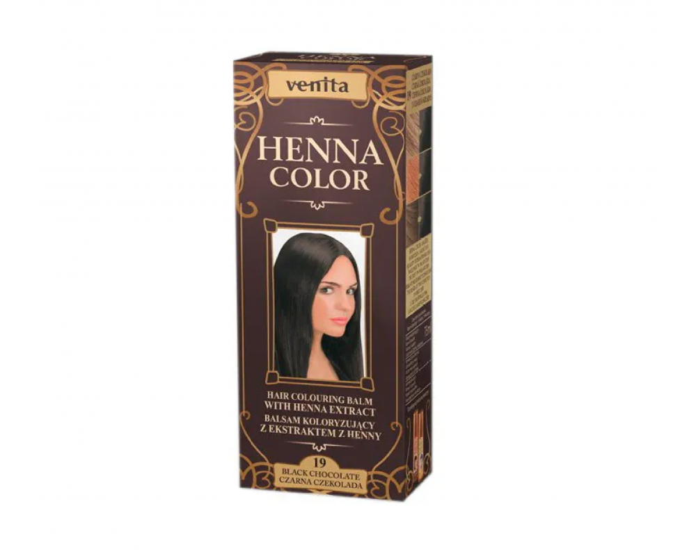 VENITA HENNA COLOR ხნის კრემ საღებავი 19 - 50მლ