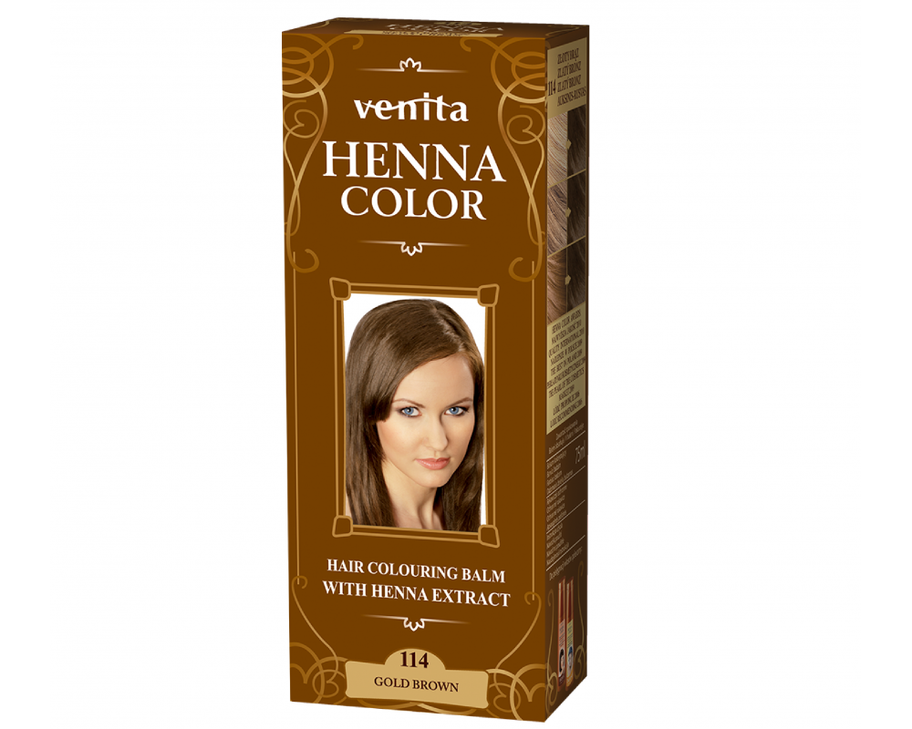 VENITA HENNA COLOR ხნის კრემ საღებავი 114 - 75მლ