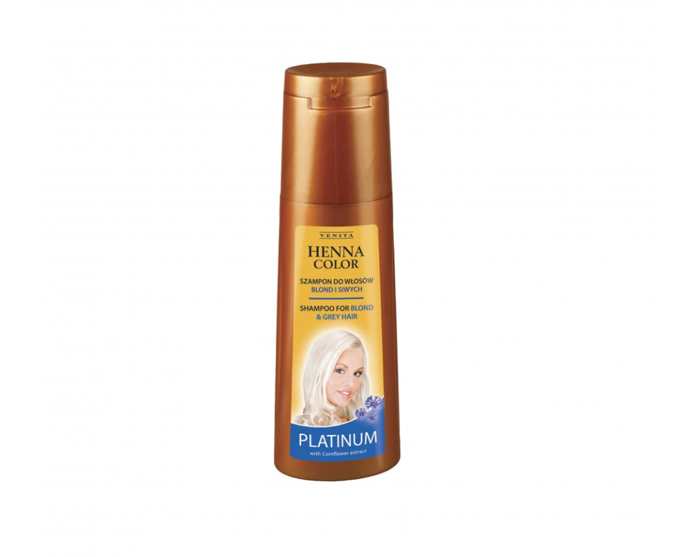 Venita - Henna Color Shampoo for Blonde Hair 250მლ