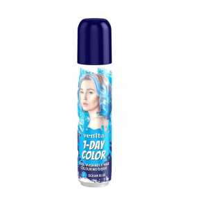 VENITA 1-DAY COLOR თმის საღებავიი ცისფერი - 50 ml