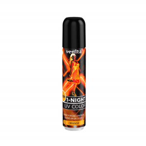 VENITA 1-NIGHT SPRAY NEON მანათობელი სპრეი NR5 ნარინჯისფერი- 50 ml