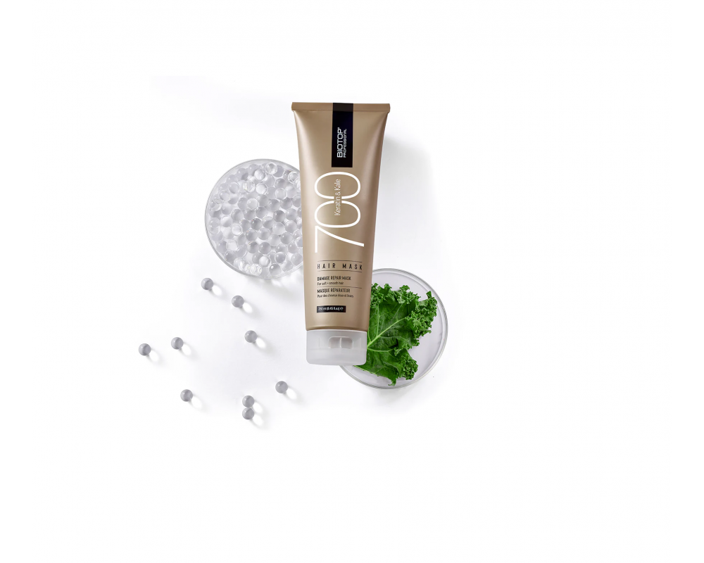 BIOTOP 700 ნიღაბი დაზიანებული თმის 250მლ