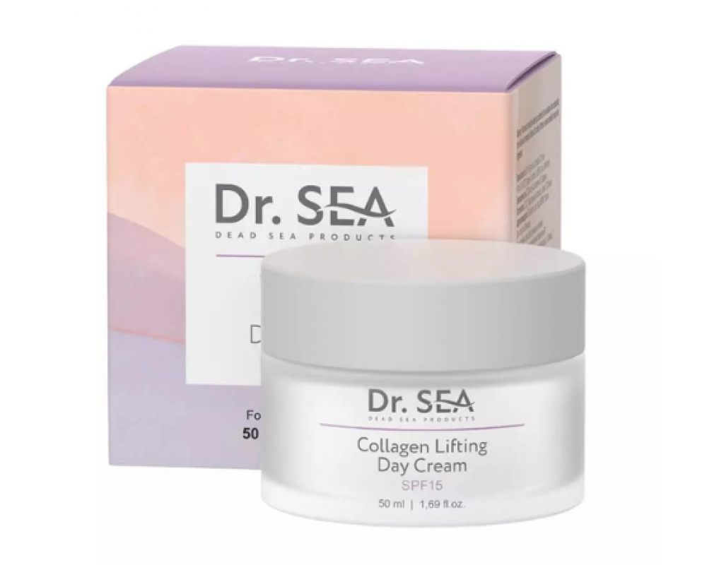 Dr Sea COLLAGEN დღის ნაოჭის კრემი ყველა ტიპის კანის 50მლ
