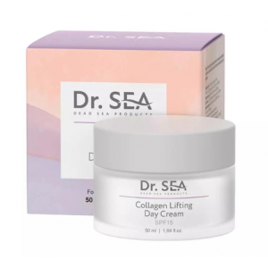 Dr Sea COLLAGEN დღის ნაოჭის კრემი ყველა ტიპის კანის 50მლ