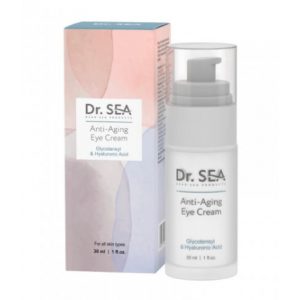 Dr Sea GLYCOTENSYL & HYALURONIC თვალის ნაოჭის კრემი ყველა ტიპის კანის 30მლ