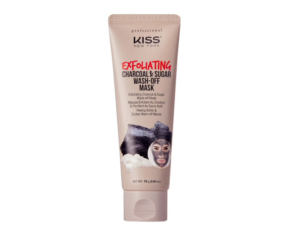 KISS CHARCOAL SUGAR სახის ნიღაბი