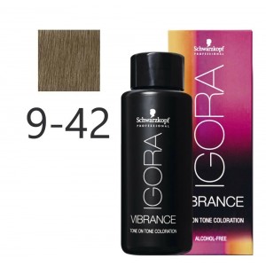 Igora Vibrance თმის უამიაკო საღებავი 9-42