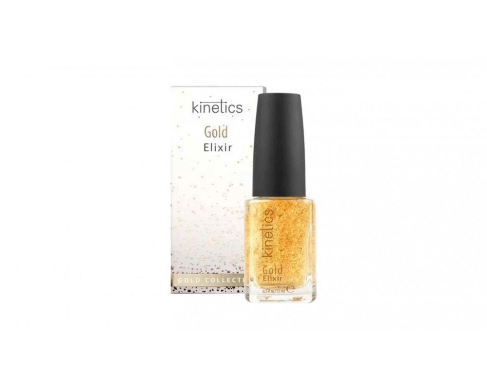 KINETICS GOLD ფრჩხილების გასამაგრებელი ელექსირი 15მლ