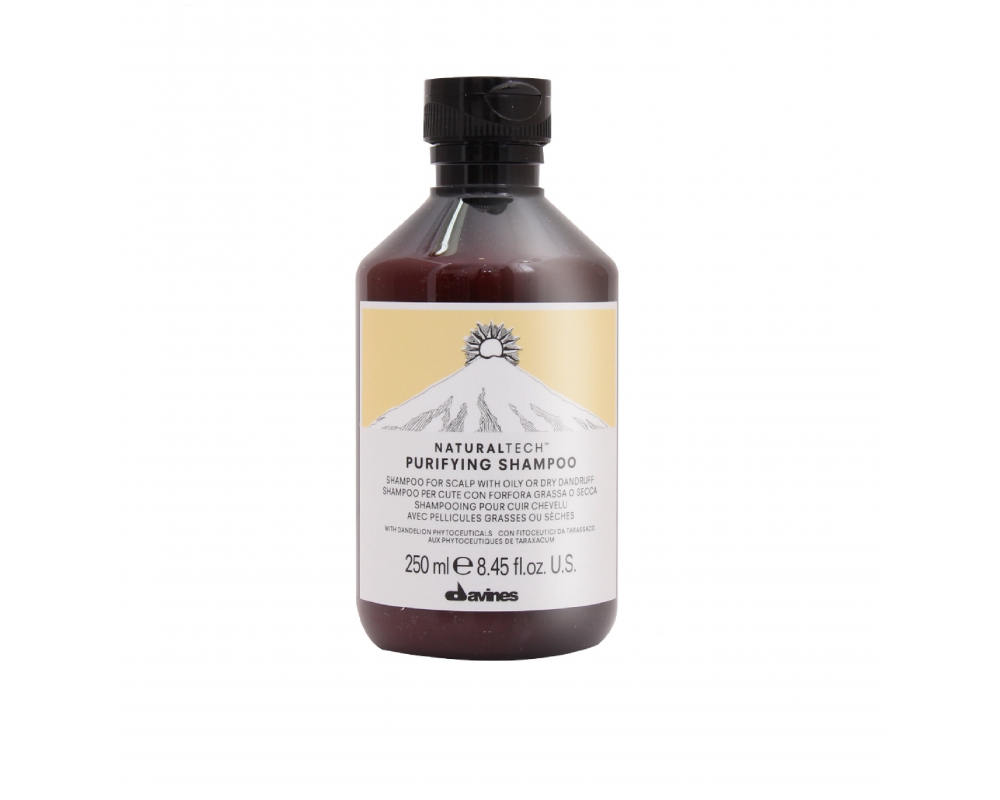 DAVINES NATURAL TECH შამპუნი ქერტლის საწინააღმდეგო 250მლ 