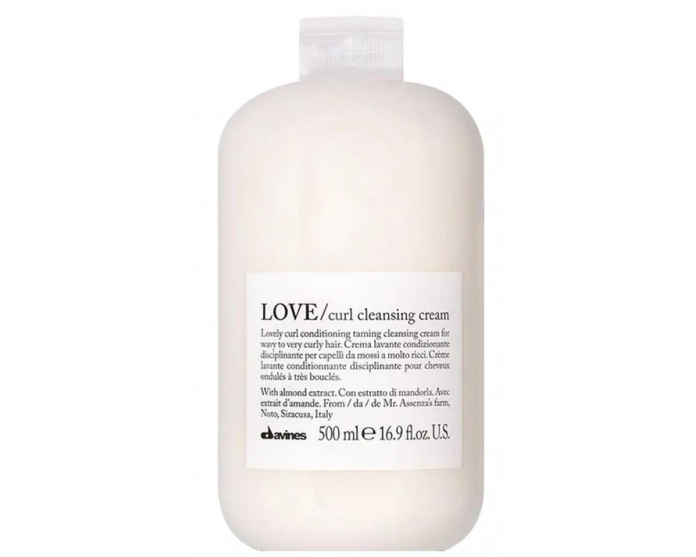 Davines Love Curl ხვეული თმის გამწმენდი კრემი 500 მლ