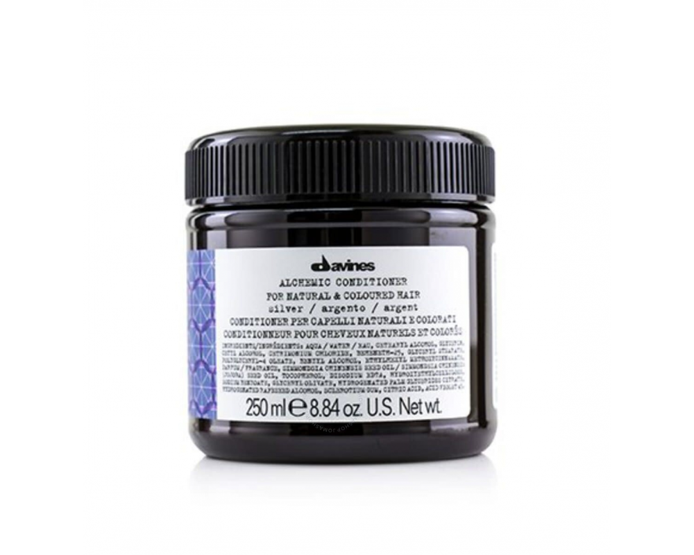 DAVINES ALCHEMIC კონდიციონერი ჭაღარა თმის 250მლ 