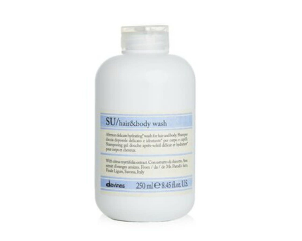 DAVINES SU HAIR AND BODY WASH მზის შემდგომი თავის და ტანის დასაბანი 250მლ