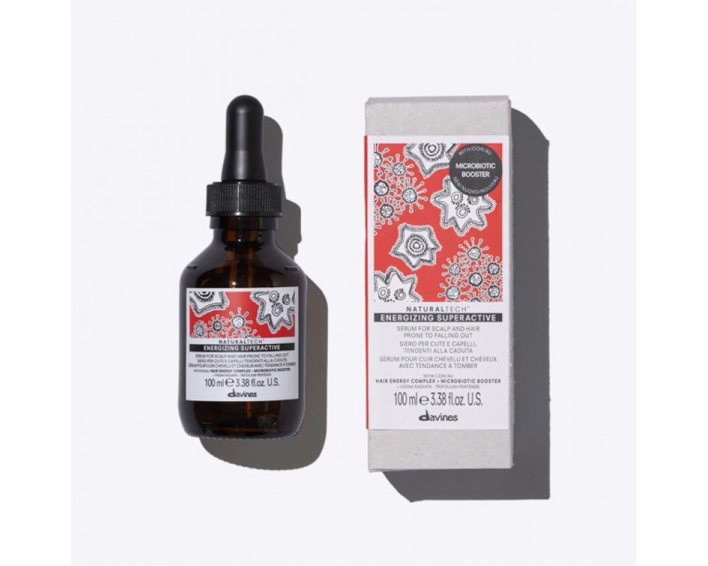 DAVINES NATURALTECH შრატი თმის ცვენის სამკურნალო ენერგეტიკული 100მლ 