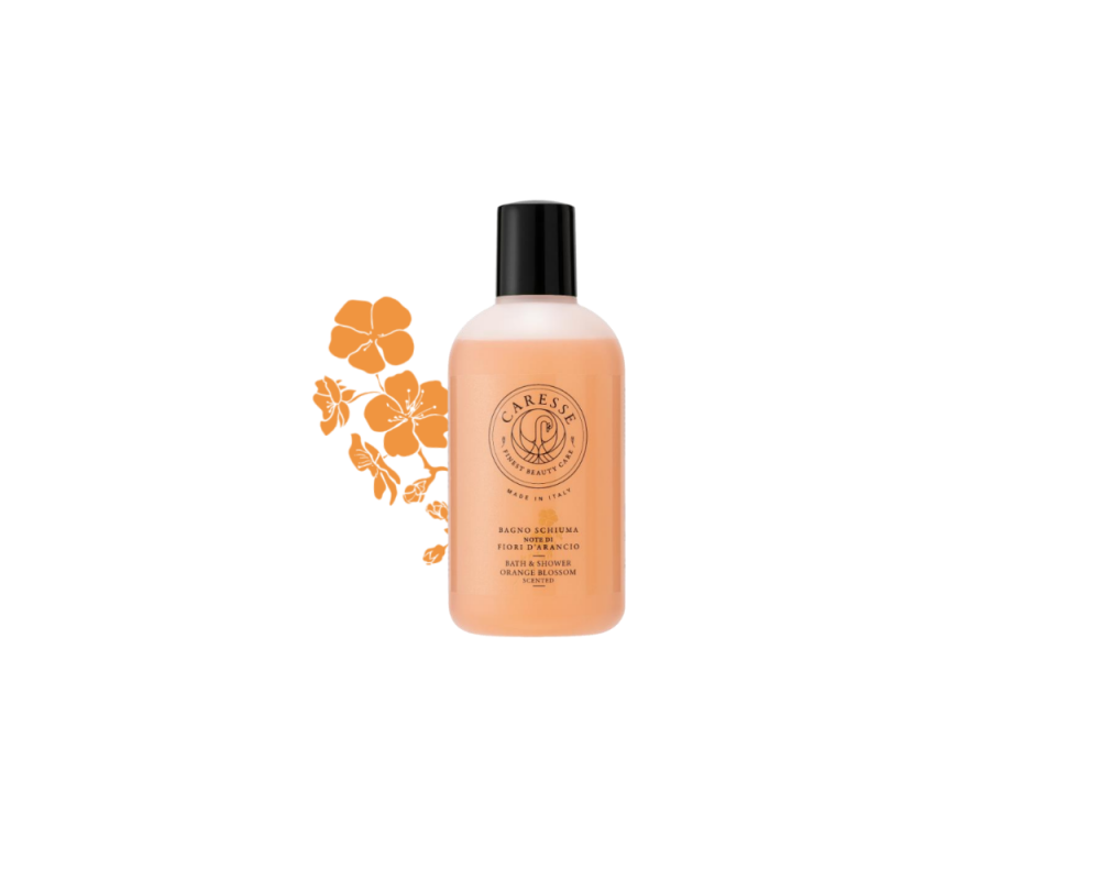 CARESSE ORANGE აბაზანის და შხაპის გელი 500მლ