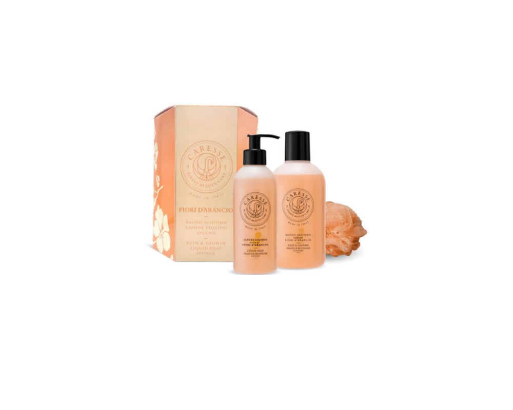 CARESSE ORANGE სასაჩუქრე ნაკრები