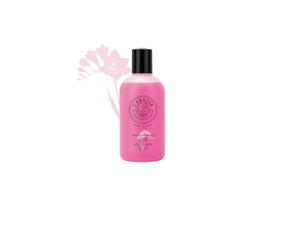 CARESSE FREESIA აბაზანის და შხაპის გელი 500მლ