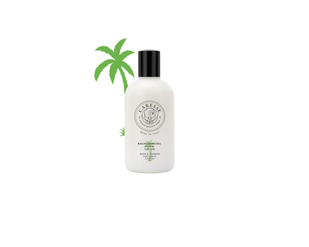 CARESSE COCONUT აბაზანის და შხაპის გელი 500მლ