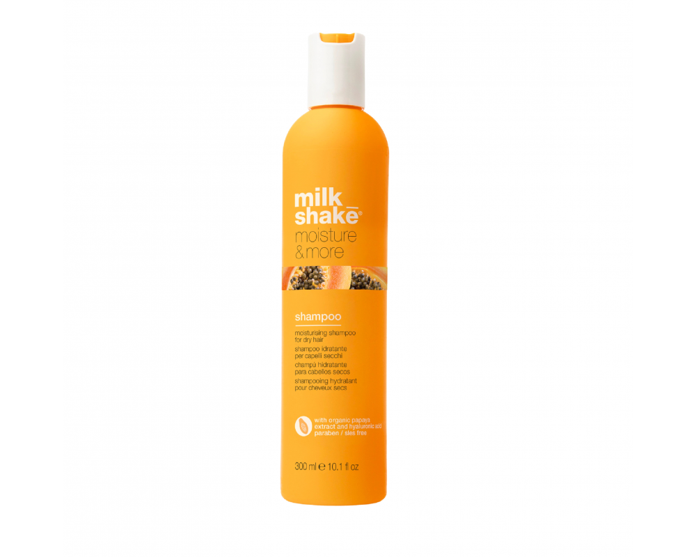 Milk Shake moisture&more შამპუნი მშრალი თმის 300მლ