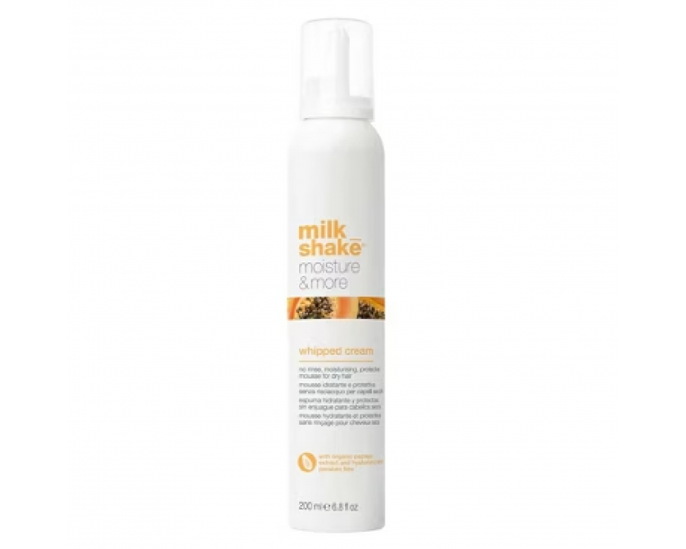 Milk Shake moisture&more თმის მუსი 200მლ