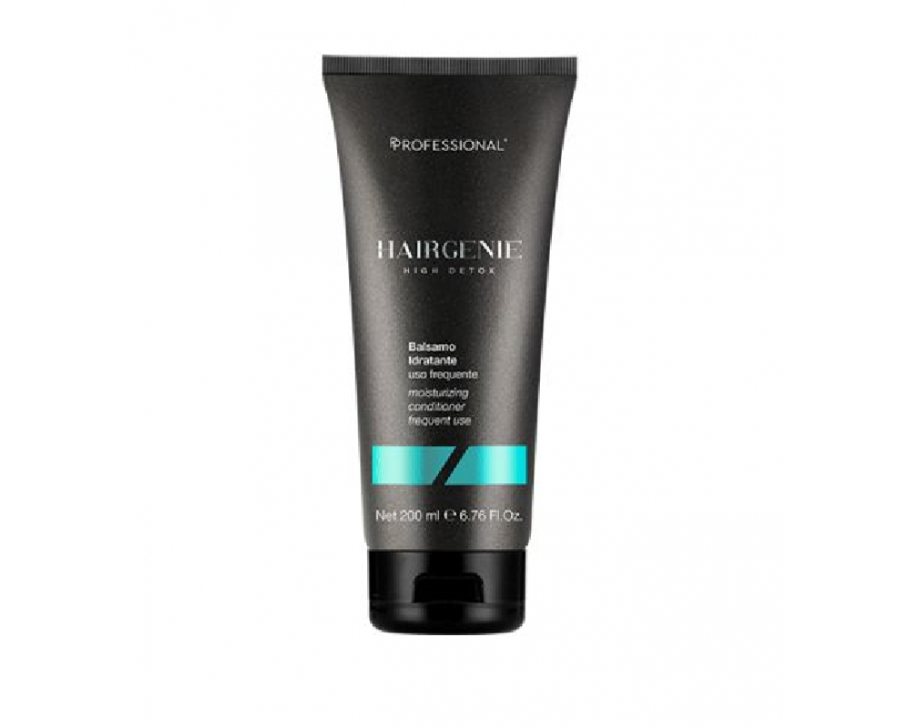 PROFESSIONAL HAIRGENIE HIGH DETOX კონდიციონერი დამატენიანებელი ყველა ტიპის თმის 200მლ