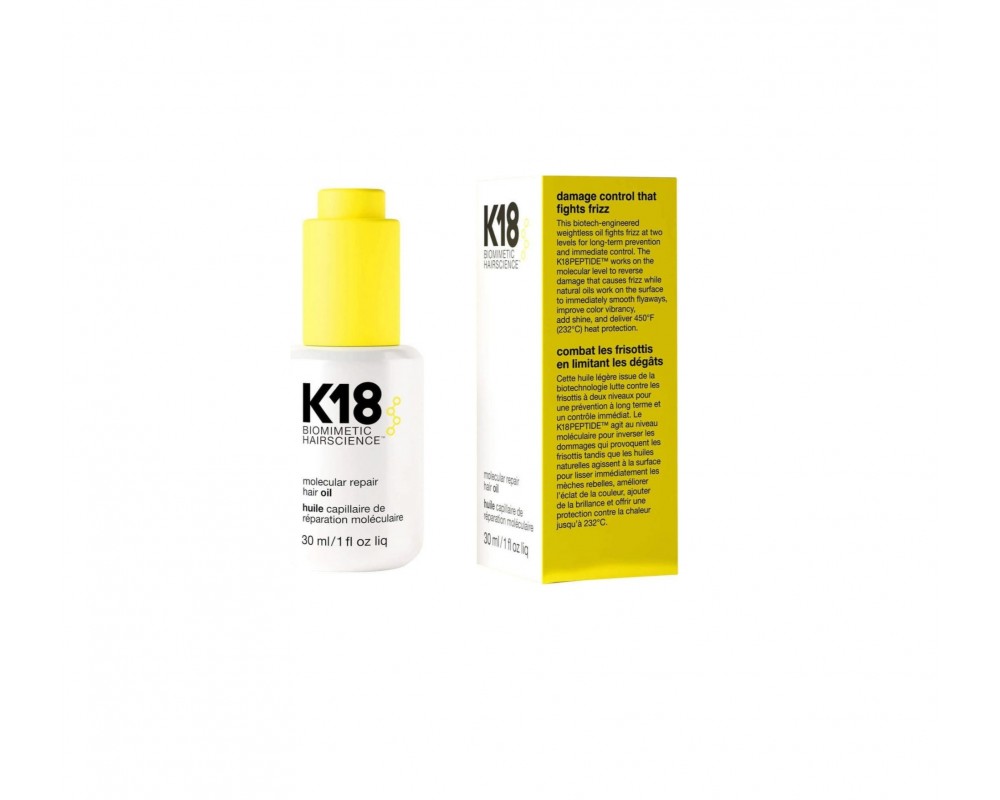  K18 Molecular Repair Hair Oil ზეთი თმის 30მლ