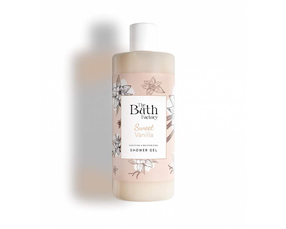 THE BATH FACTORY VANILLA დუშგელი 400მლ. 