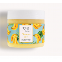 THE BATH FACTORY BANANA ტანის სკრაბი 300მლ.