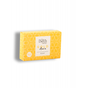 THE BATH FACTORY GOLD AURA საპონი 80გრ.