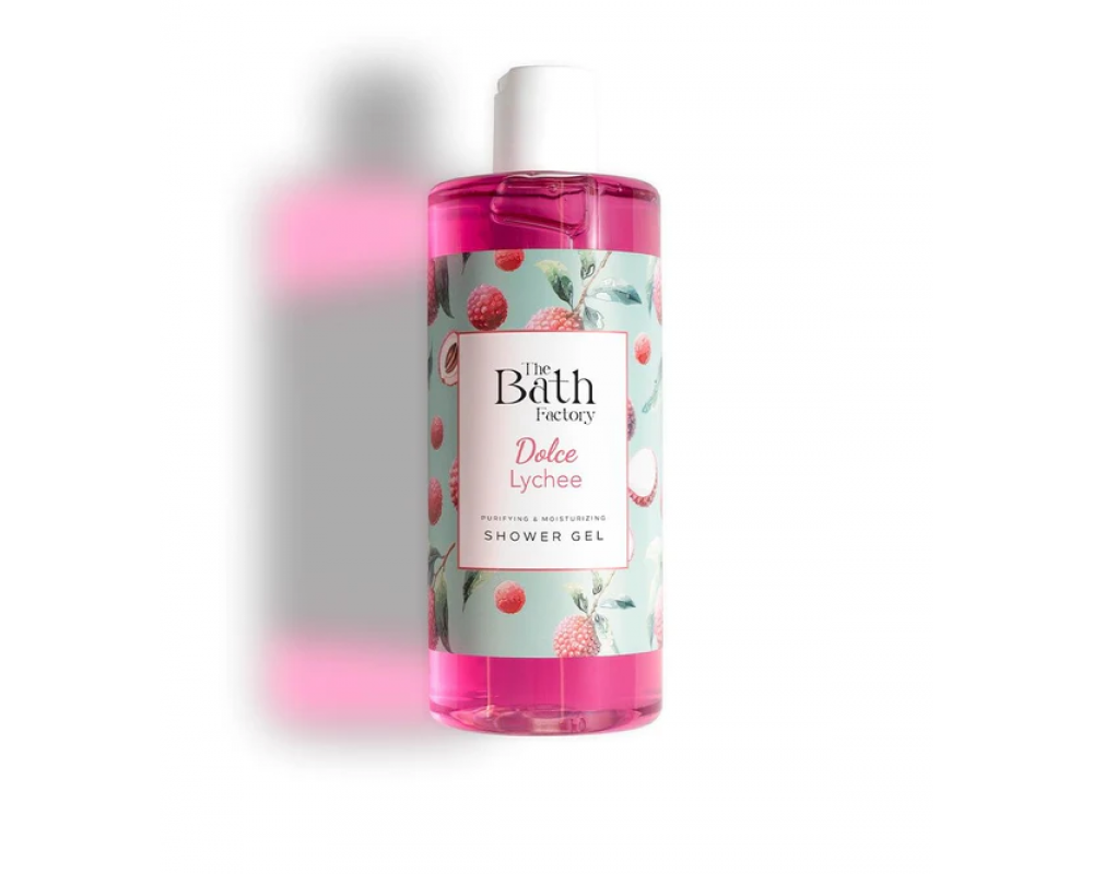 THE BATH FACTORY DOLCE LYCHEE დუშგელი  400მლ. 