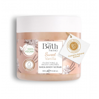 THE BATH FACTORY VANILLA  ტანის სკრაბი 300მლ.