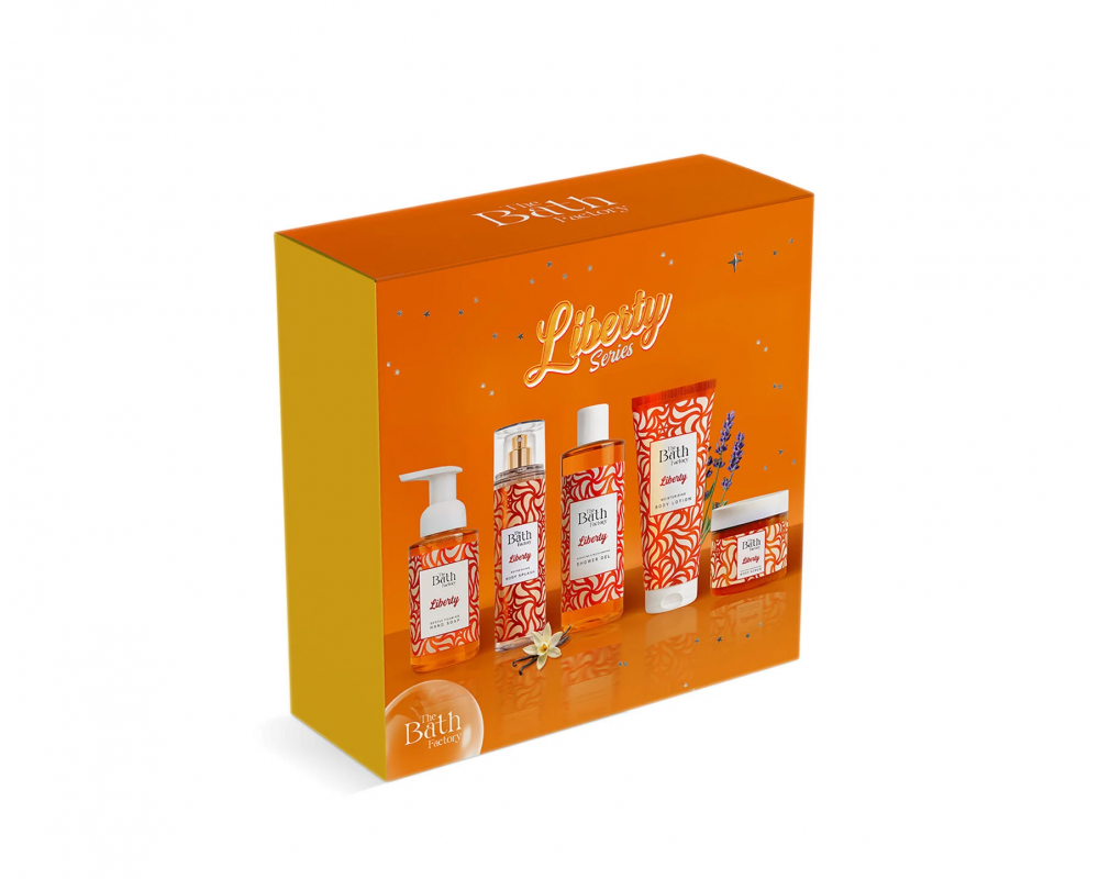 THE BATH FACTORY სასაჩუქრე ნაკრები LIBERTY 