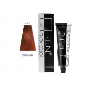 KEUNE TINTA თმის საღებავი 7.43