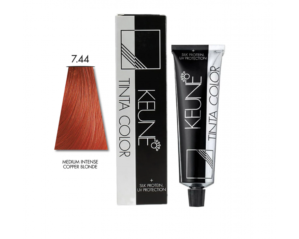 KEUNE TINTA თმის საღებავი 7.44