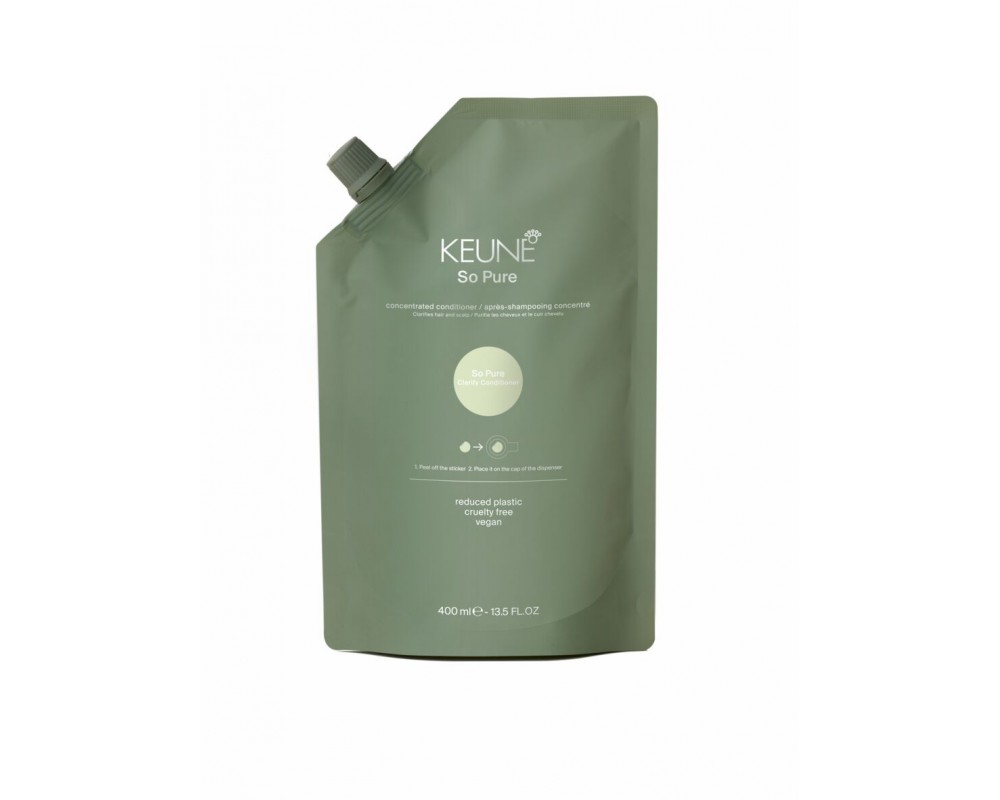 Keune SO PURE ღრმა წმენდის კონდიციონერი  400მლ