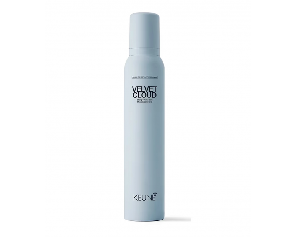 Keune VELVET CLOUD ძლიერი ფიქსაციის მოცულობის მუსი 500მლ