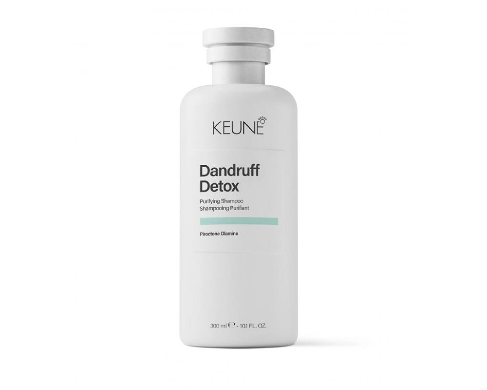 Keune DANDRUFF DETOX შამპუნი ქერტლის საწინააღმდეგო 300მლ 
