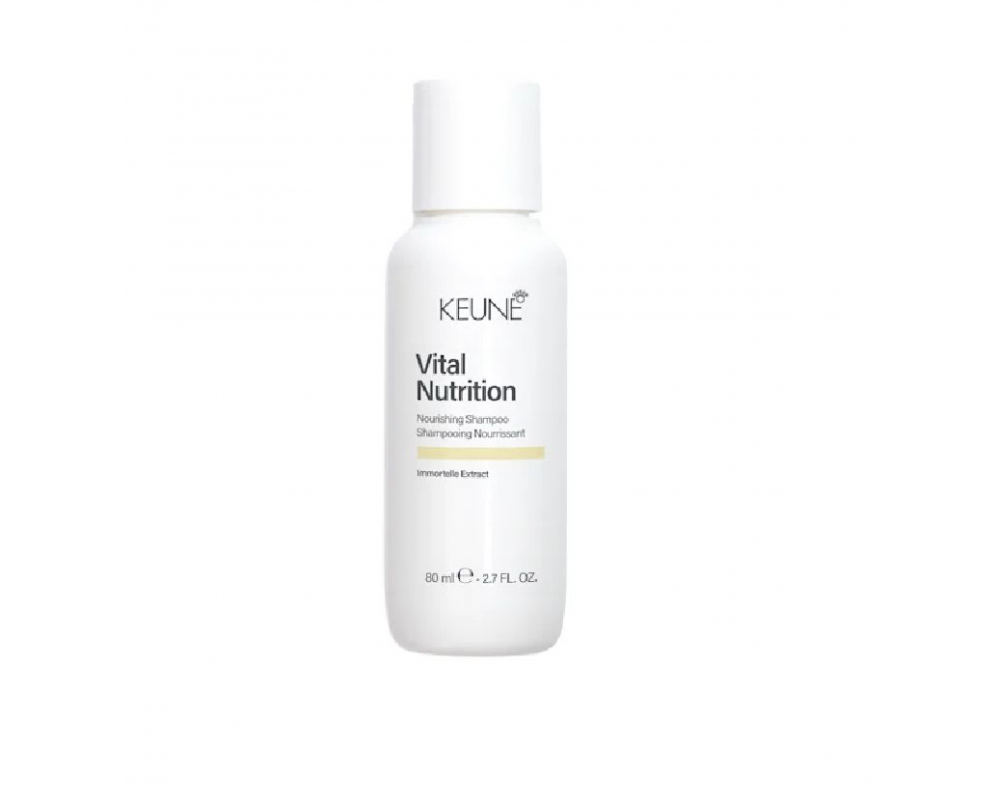 KEUNE VITAL NUTRITION შამპუნი აღმდგენი 80მლ 