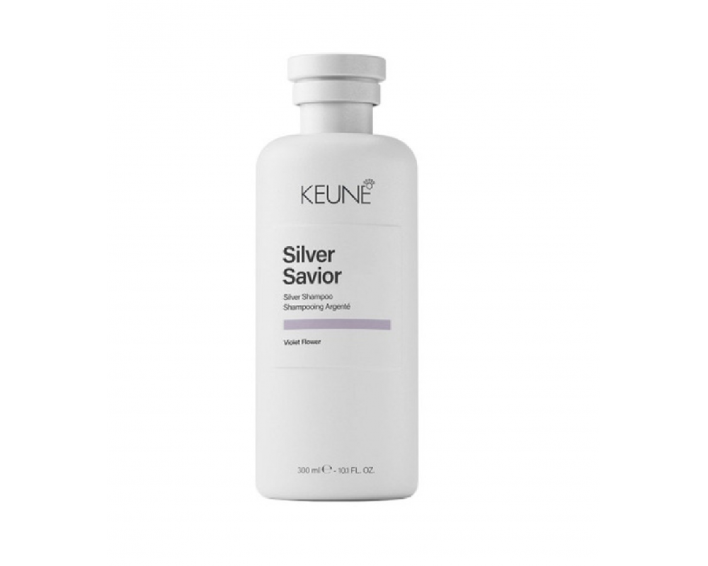 KEUNE SILVER SAVIOR შამპუნი ქერა თმის 300მლ