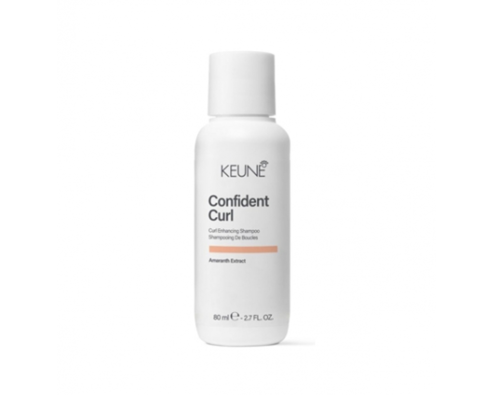 KEUNE CONFIDENT CURL შამპუნი ხვეული თმის 80მლ
